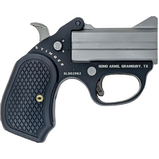 Stinger FireBall Derringer .38 Spl 2rd Capacity 3" Matte Stainless Barrel Aluminum Frame B6 Grips