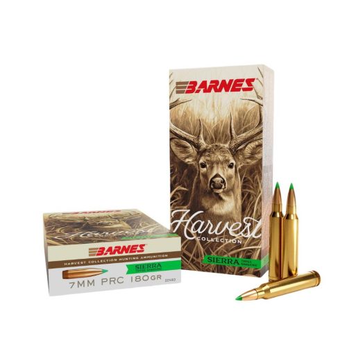 https3A2F2Fmedia.chattanoogashooting.com2Fimages2Fproduct2FBX324832FBX324831 Barnes Harvest Sierra Tipped GameKing Ammunition 7mm PRC 180gr PT 2960 fps 20/ct