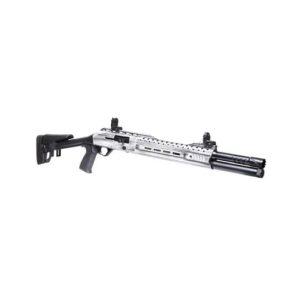 PANZER EG-240 TACTICAL 12G SHOTGUN 3" 18.5" 5+1 DISTRESSED TITANIUM, M4 ADJ STOCK, 3 CHOKE TUBES