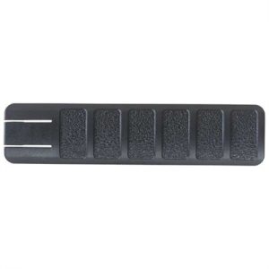 BATTLE GRIP RAIL COVER PICATINNY POLYMER BLACK 6''