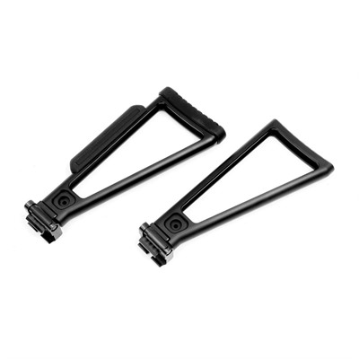 p_430108936_1 TRIANGLE FOLDING STOCK 9'' W/CHEEK REST & BUTTPD ALUMINUM BLK
