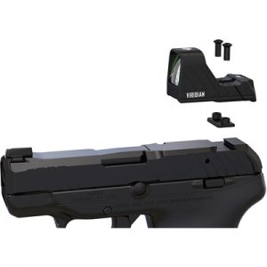 RFX CUSTOM 1X16 FOR RUGER LCP MAX MICRO GREEN DOT SIGHT BLK