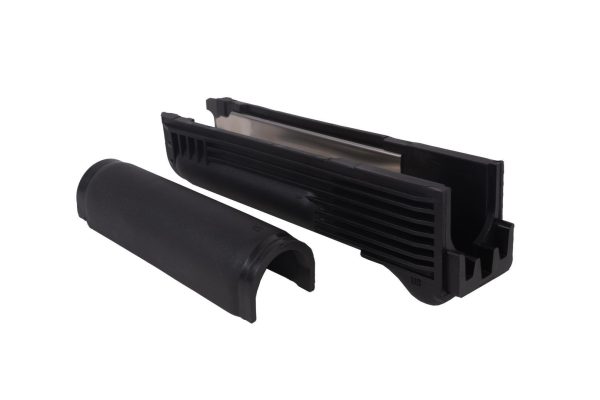 0013666_arsenal-black-polymer-handguard-set-with-stainless-steel-heat-shield-for-stamped-receivers Arsenal Black Polymer Handguard Set with Stainless Steel Heat Shield for Stamped Receivers