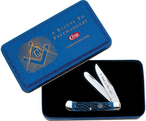 01058 CAE TRAPPER MASONIC GIFT TIN