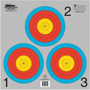 Maple Leaf NFAA Indoor Vegas 3-Spot Target 25 pk.