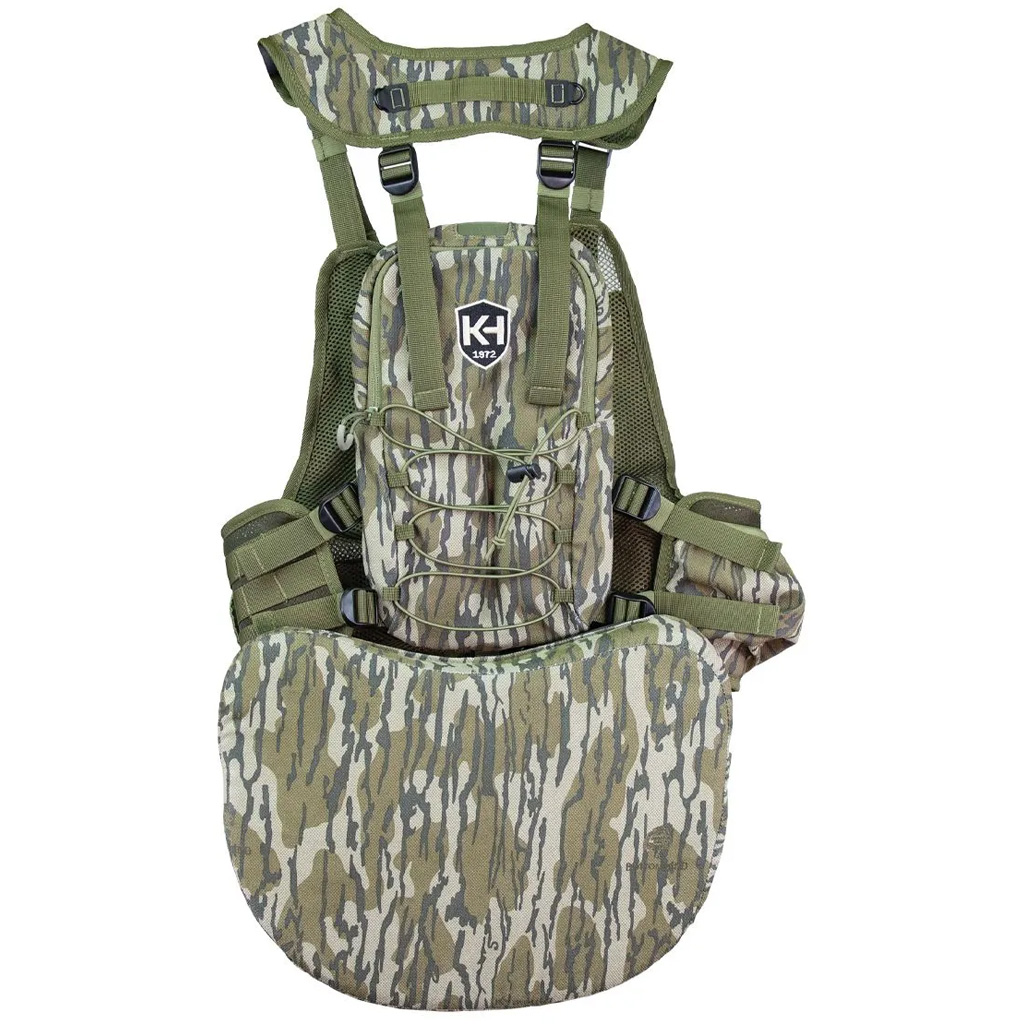 Knight And Hale Run N Gun 200 Turkey Vest Mossy Oak Original Bottomland - Image 2