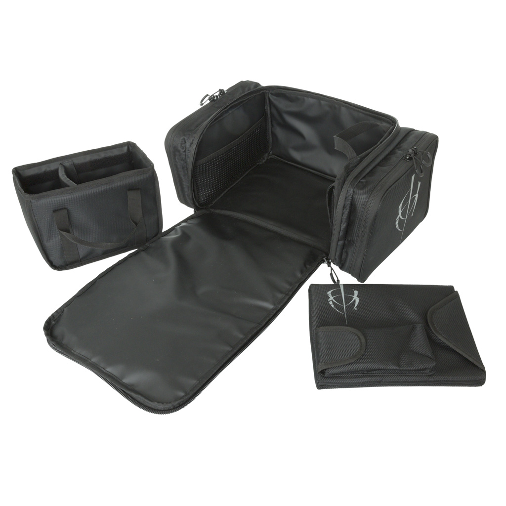 BlackHeart Respondent Range Bag with Ammo Carrier & Pistol Sleeve Black - Image 2