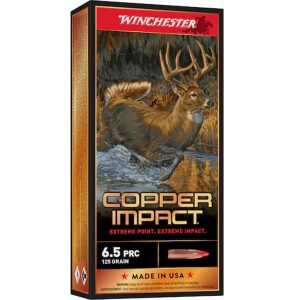 Winchester Copper Impact Rifle Ammo 6.5 PRC 125 gr. Copper Impact LF 20 rd.