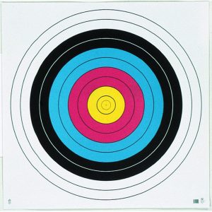 Maple Leaf Target Face FITA 10-Ring 40 cm. 100 pk.