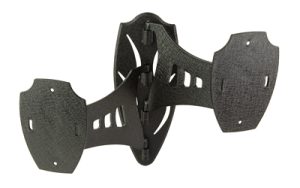 SKULL HOOKER DUAL SHOULDER MOUNT BLK