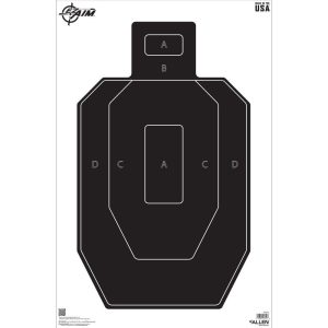 Allen EZ Aim IPSC Silhouette Target 23" x 35" 50/ct