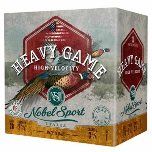 Nobel Sport Heavy Game High Velocity Shotshell 20ga 2-3/4" 1oz 1330 fps #7.5 25/ct