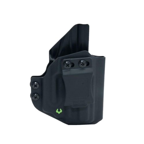 https3A2F2Fmedia.chattanoogashooting.com2Fimages2Fproduct2FVL95100572FVL9510057-1 Viridian Kydex IWB Holster for Glock with C Series No Laser Black RH