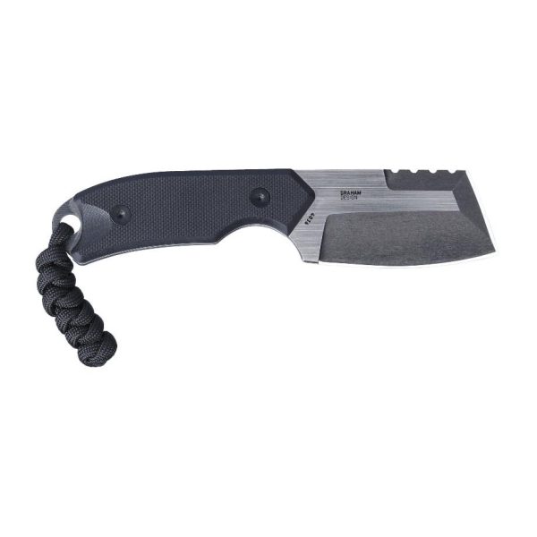 https3A2F2Fmedia.chattanoogashooting.com2Fimages2Fproduct2FZB40362FZB4036-1 CRKT Razel Compact Fixed Knife 2-3/10" Blade Black