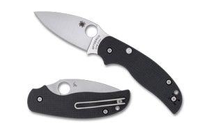 SPYDERCO SAGE 6 BUTTON CMP LCK BLK