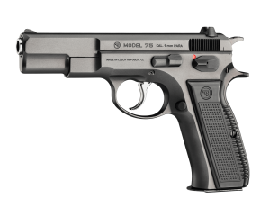 CZ 75 LEGEND 9MM PISTOL BLUED STEEL FIXED SIGHTS, MANUAL SAFETY 2-16RD