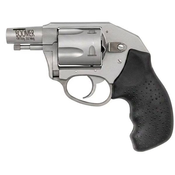 Charter Arms Boomer Revolver 357 Mag 2 in. Stainless/Wood 5 rd.