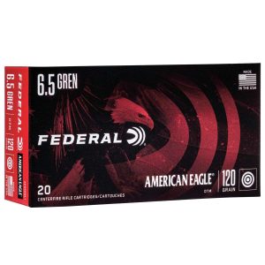 Federal American Eagle Rifle Ammunition 6.5 Grendel 123 gr OTM 2610 fps 20/ct