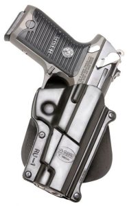 Fobus Standard Paddle Holster for Ruger P85|Ruger P89 Black Right Hand
