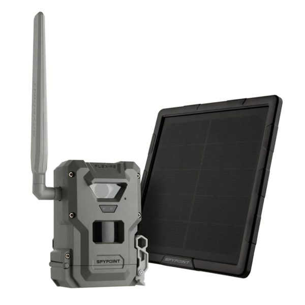 https3A2F2Fmedia.chattanoogashooting.com2Fimages2Fproduct2FYS019312FYS01931-1.jpg Spypoint Flex-M2 Cellular Trail Camera Solar Bundle