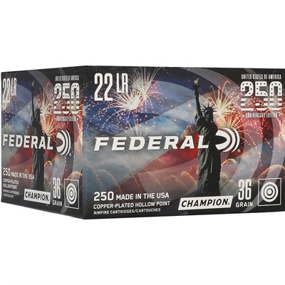 p_430117993_1.jpg 22 LONG RIFLE 36GR COPPER PLATED HOLLOW POINT 250/BOX