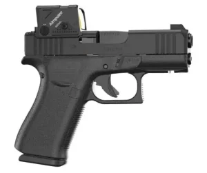 GLOCK 43X MOS8 FS Aimpoint COA 9MM PISTOL 3.39" BOF/UCSR 5.5lb 2-15RD MAGS