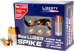 LIB 9MM 55GR SPIKE 20RD