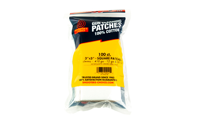 SCSHF-919SQ-100_1.jpg SHOOTERS CHOICE 100PK 3" PATCH