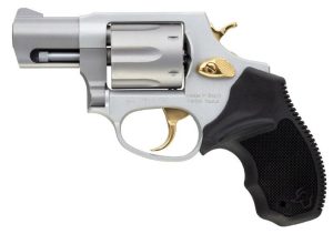 Taurus 856 Ultra Lite .38 Spl(+P) 6rds 2" Barrel Stainless w/Gold Accents
