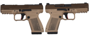 CENTURY CANIK METE SF 9MM PORTED BARREL TWO TONE TAN PSTL 4.19 BRL 1-15RD MAG