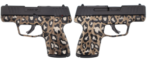 RUGER MAX-9 MANUAL SAFETY LEOPARD PRINT 9MM PISTOL BLACK 3.2" OPTIC READY 1-10RD MAGS