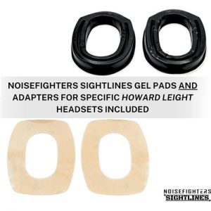 SIGHTLINES ADAPTER PLATES FOR HL IMPACT SPORTS BLACK