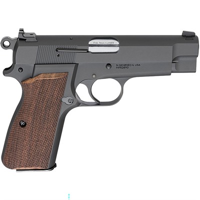 p_430118174_1.jpg SA-35 9MM LUGER 4'' BBL (1)15RD MAG TS BLUED/WALNUT GRIPS
