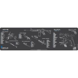 Cerus Gear Magnum XXL 14x48 AR-15/Glock Combo Schematic Promat Grey