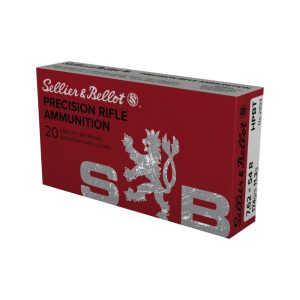 Sellier & Bellot Rifle Bullets 7.62x54R Match 174 gr HPBT 2585 fps 20/ct