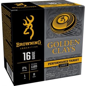 GOLDEN CLAYS 16 GAUGE 2-3/4'' 1OZ #8 SHOT 25/BOX