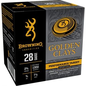 GOLDEN CLAYS 28 GAUGE 2-3/4'' 3/ OZ #7.5 SHOT 25/BOX