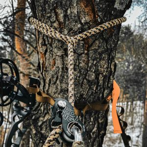 Tethrd Tree Tether Lineman Rope 11mm Black
