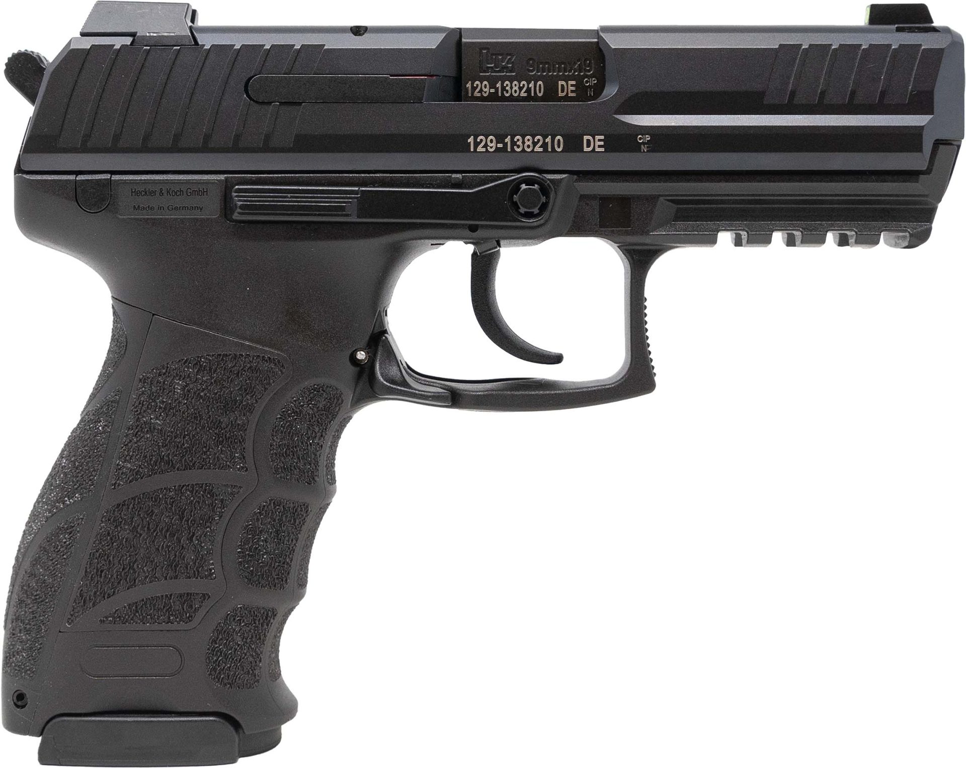 H&K P30 V3 9MM DA B FS 15RD