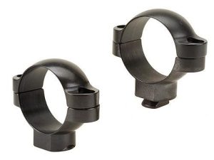 Leupold 2-Piece STD Windage Adjustable Steel Rings 30mm High Gloss