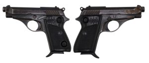 BERETTA M70 SURPLUS 32ACP PISTOL BLUED, BUTTON SAFETY, GRADE 1 C&R