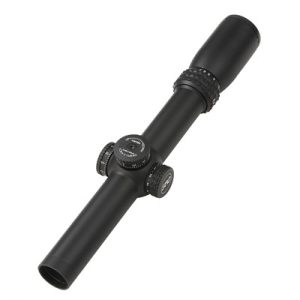 S-TAC 1-7X24MM SFP ILLUMINATED MIL-HASH RETICLE BLACK