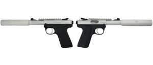 RUGER MARK IV 22/45 22LR PISTOL 4.4" T.B. WHITE 2-10RD MAGS